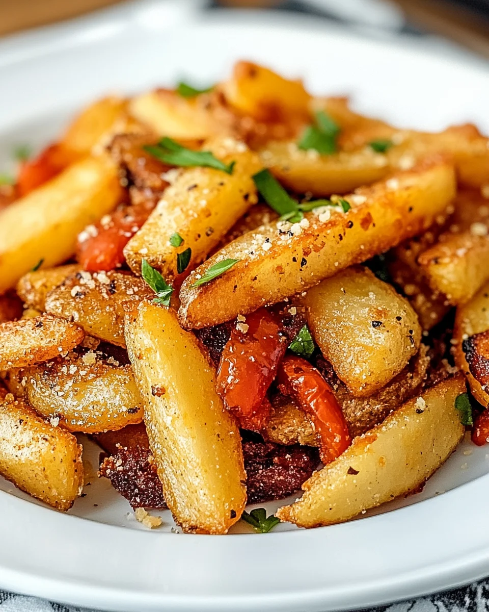 Southern Home Fries with Peppers and Onions (Air Fryer)