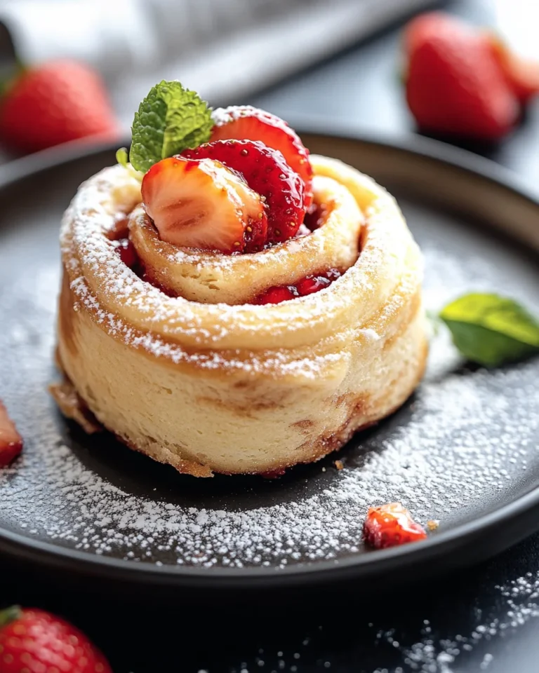 Strawberry Cinnamon Rolls