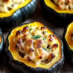 Stuffed Baked Acorn Squash