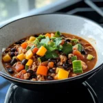 Turkey Chili with Veggies and Black Beans