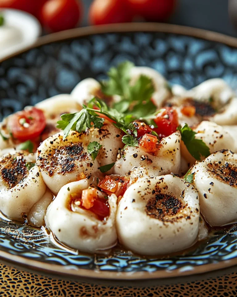 Turkish Dumplings (Manti)