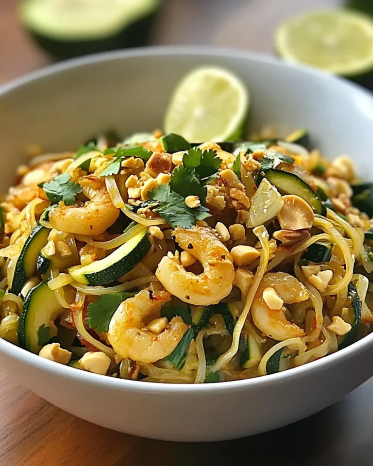 Zucchini Pad Thai