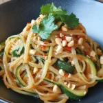 Zucchini Pad Thai Low Carb