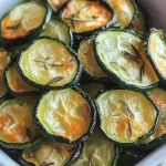 baked cucumber chips recipe