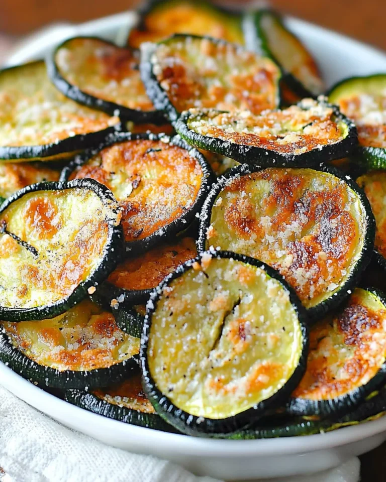crispy baked zucchini chips