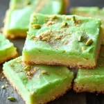 easy pistachio cookie bars
