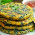 easy spinach puda recipe