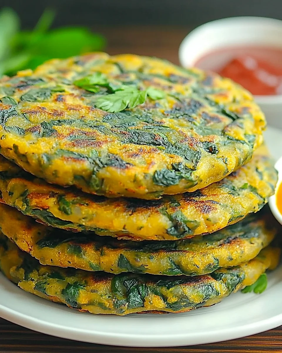 easy spinach puda recipe
