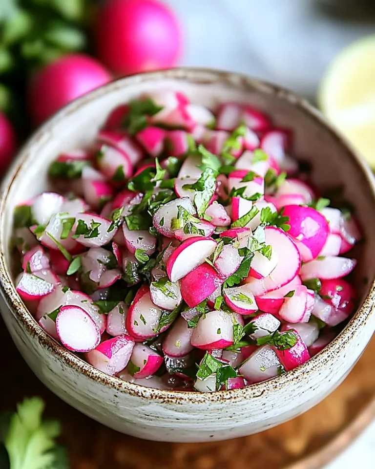 fresh radish salsa recipe