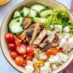 greek chicken bowl