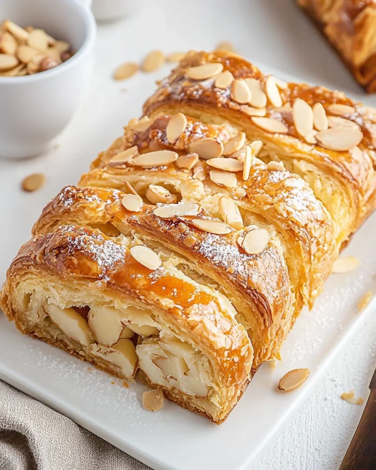 sweet almond pastry
