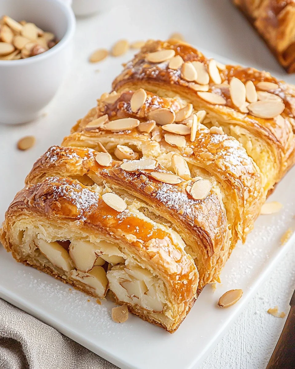 sweet almond pastry