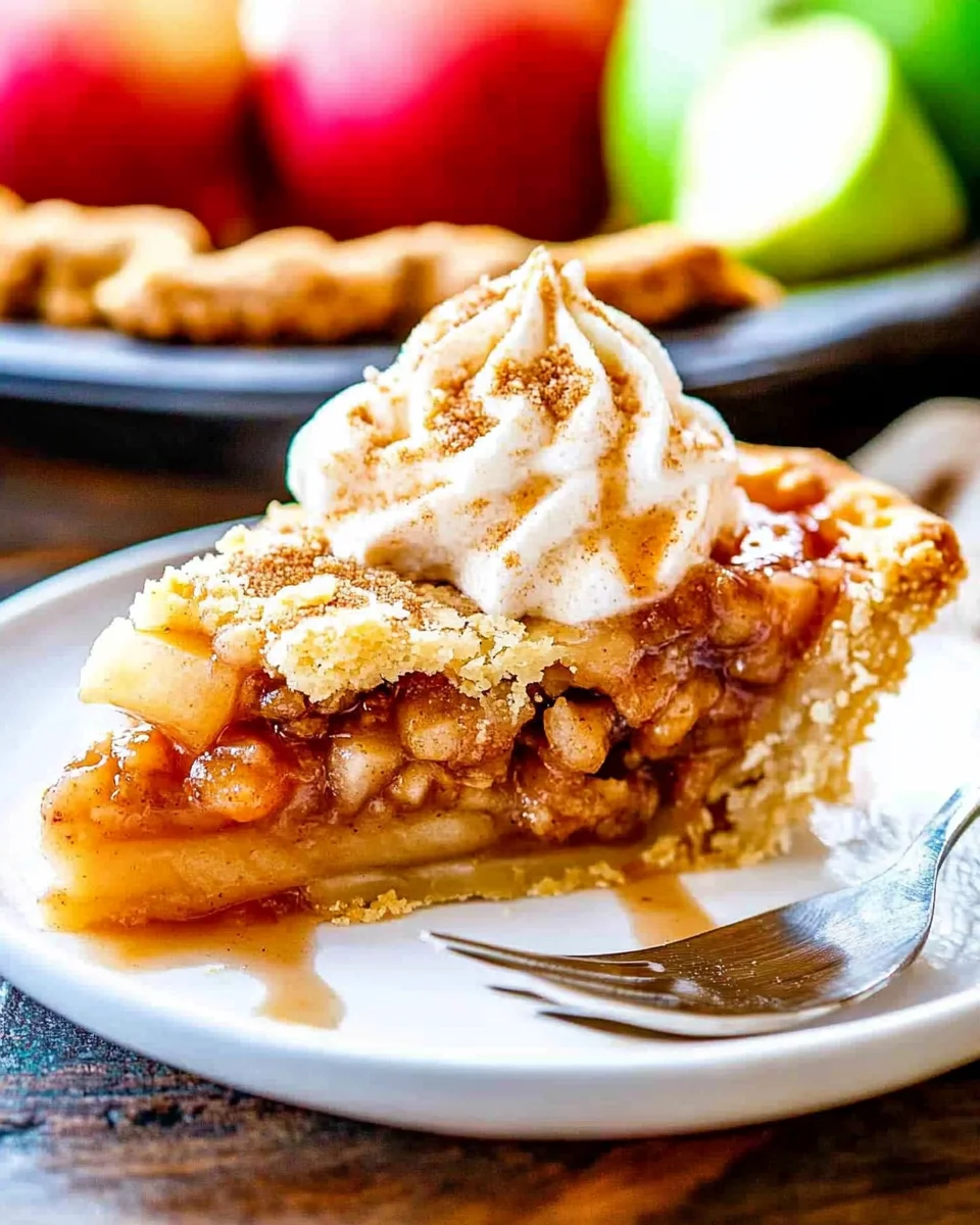 Apple Vanilla Extract (Alcohol-Free) Pie