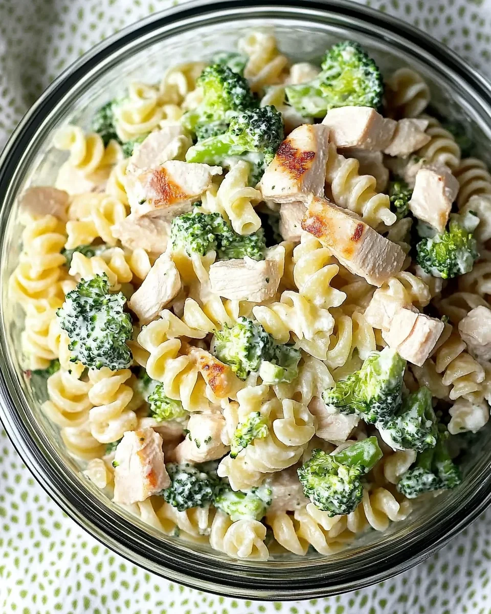 Chicken Broccoli Pasta Salad