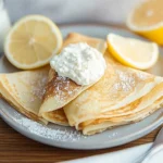 Lemon Ricotta Crepes