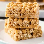 No Bake Peanut Butter Cheerio Bars
