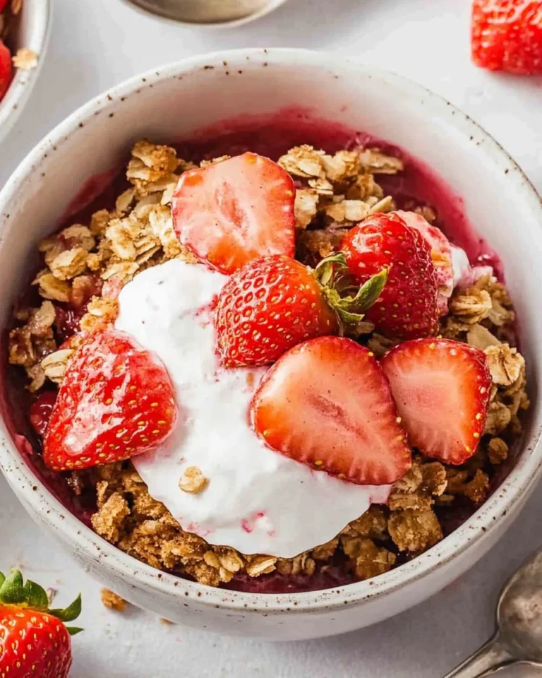 Strawberry Crisp
