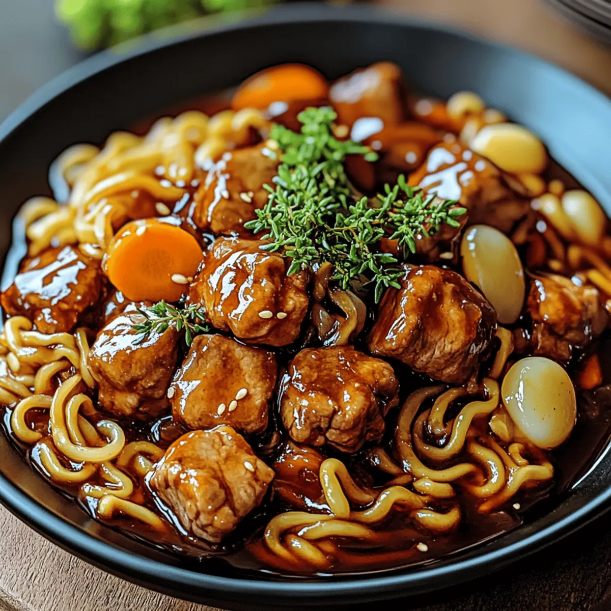 Chicken Teriyaki Noodles