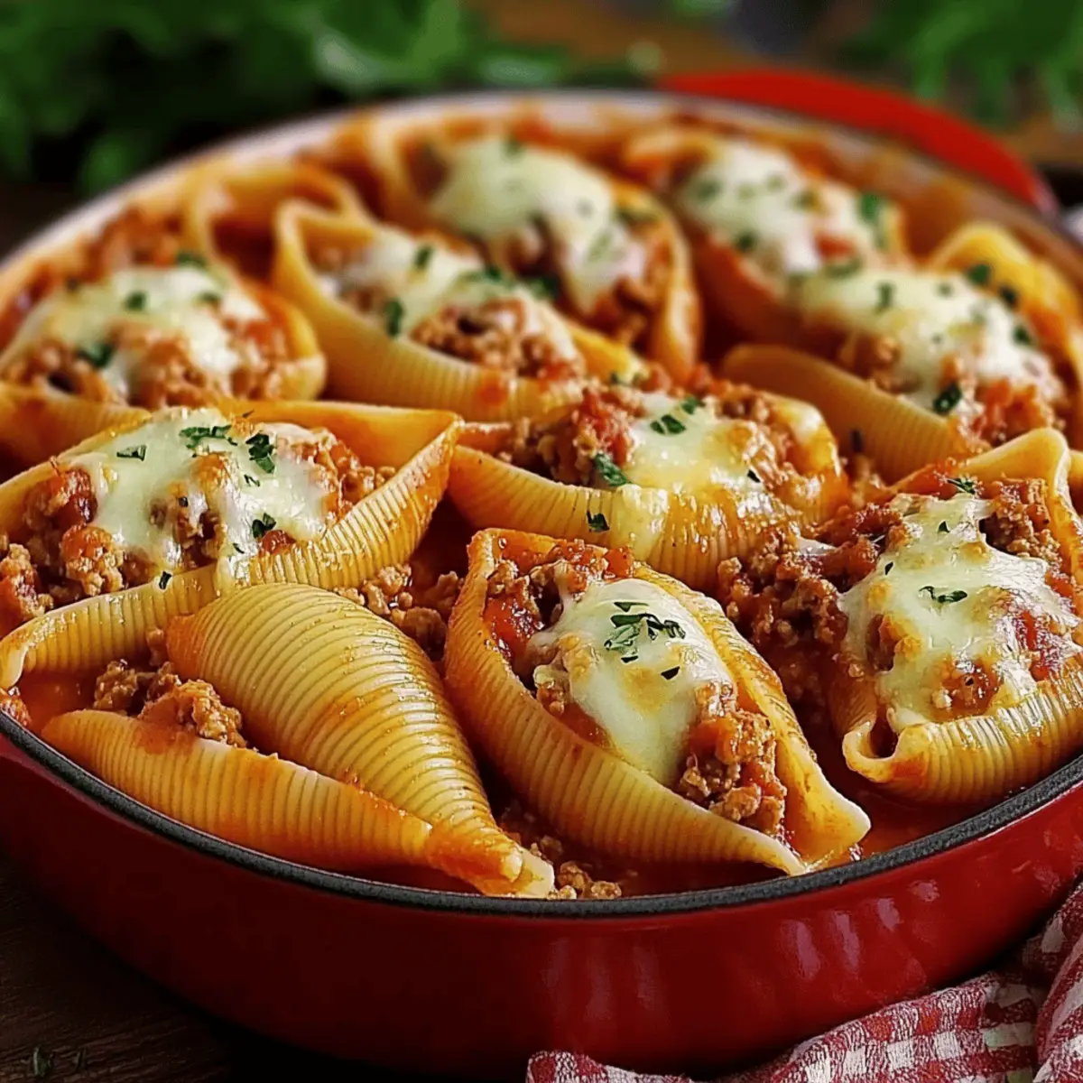 Best Stuffed Shells with Ground Beef