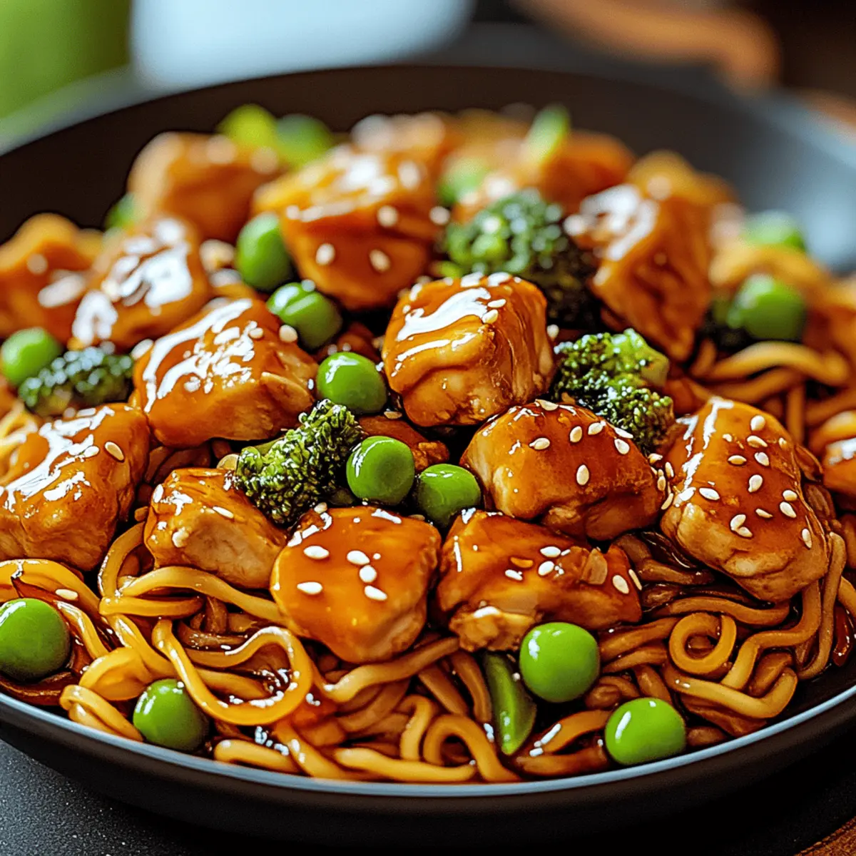 Chicken Teriyaki Noodles