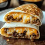 Easy Grilled Cheese Burrito