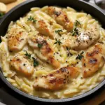 Creamy Orzo With Chicken