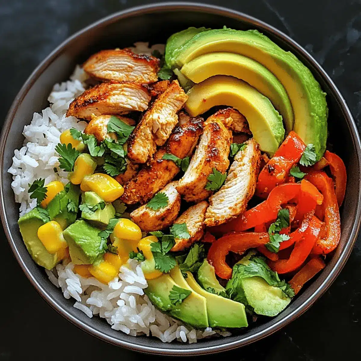 Fajitas Chicken Bowl