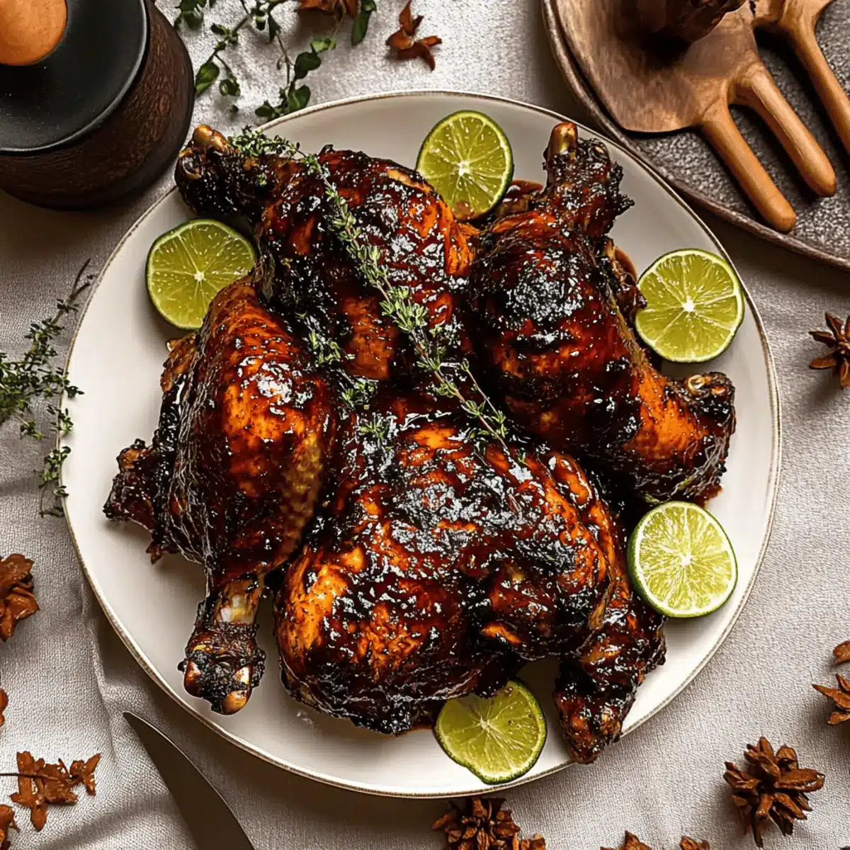Jamaican Spatchcock Jerk Whole Roast Chicken