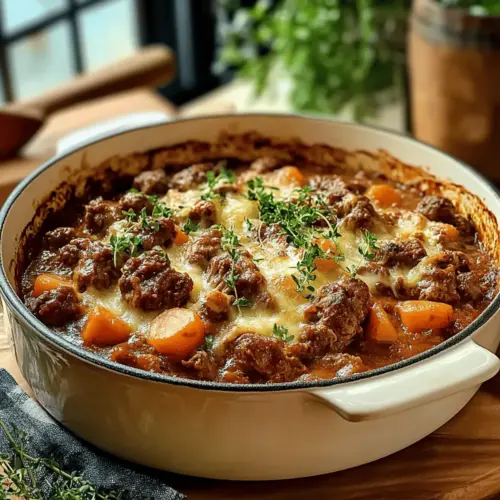 Tuscan Beef Casserole Delight