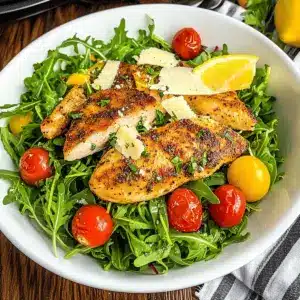 Chicken Paillard Salad