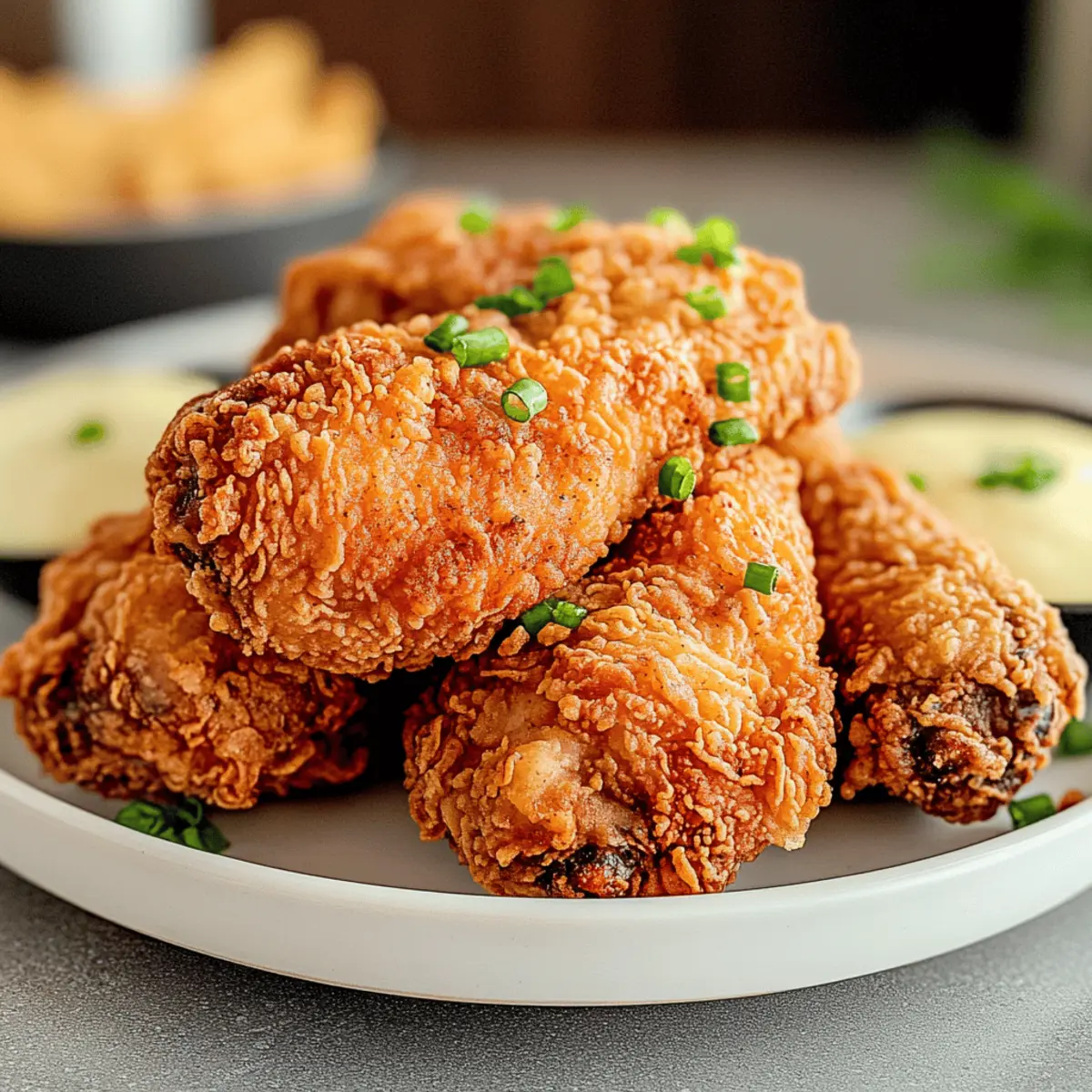 Crispy Buttermilk Fried Chicken