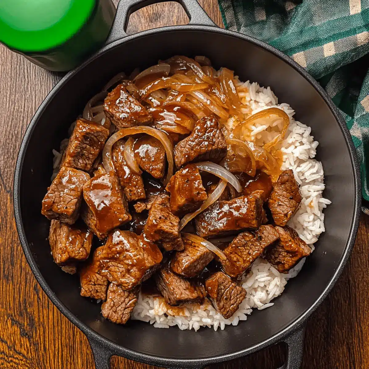 Simple Barbecue Steak Tips Recipe