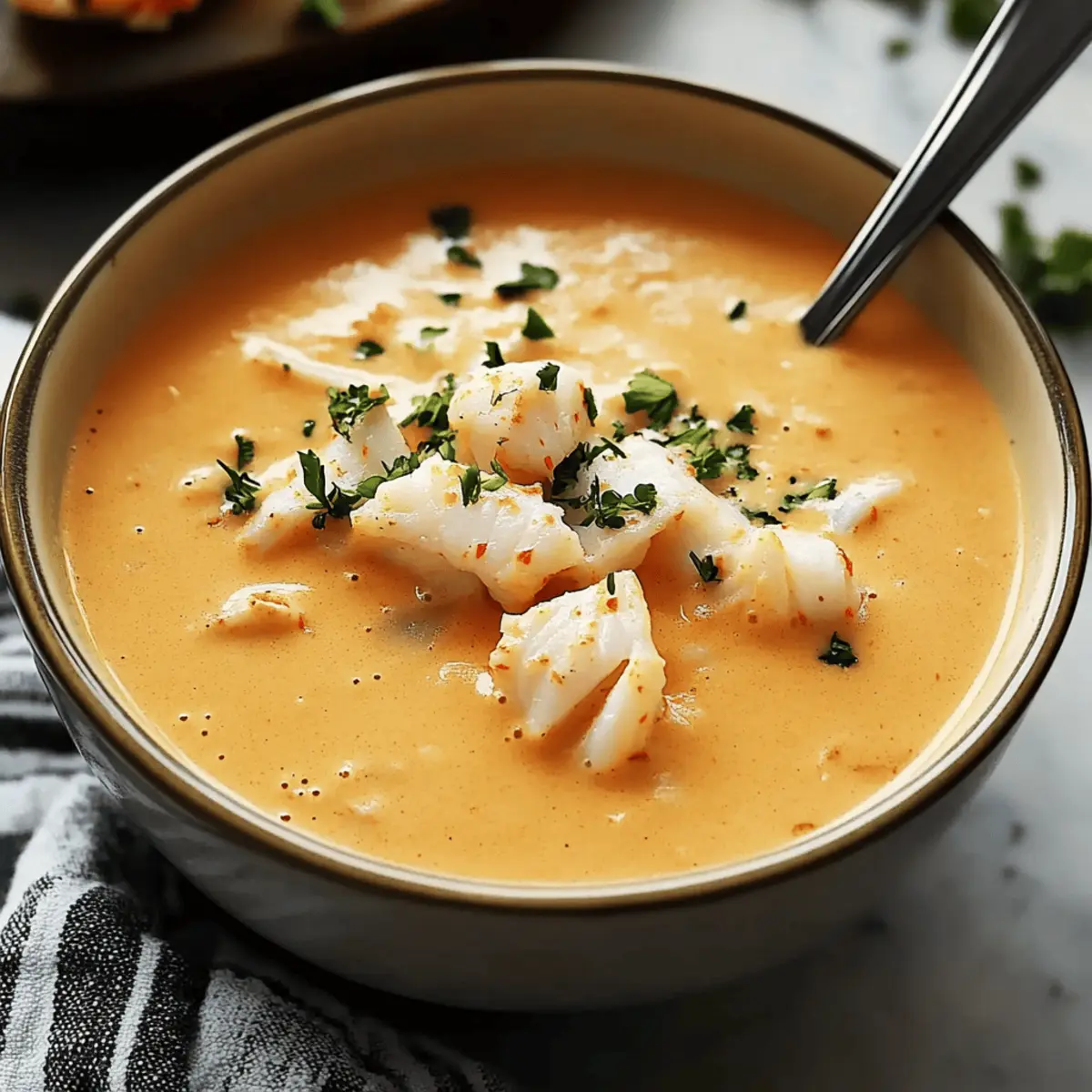 Creamy Crab Bisque