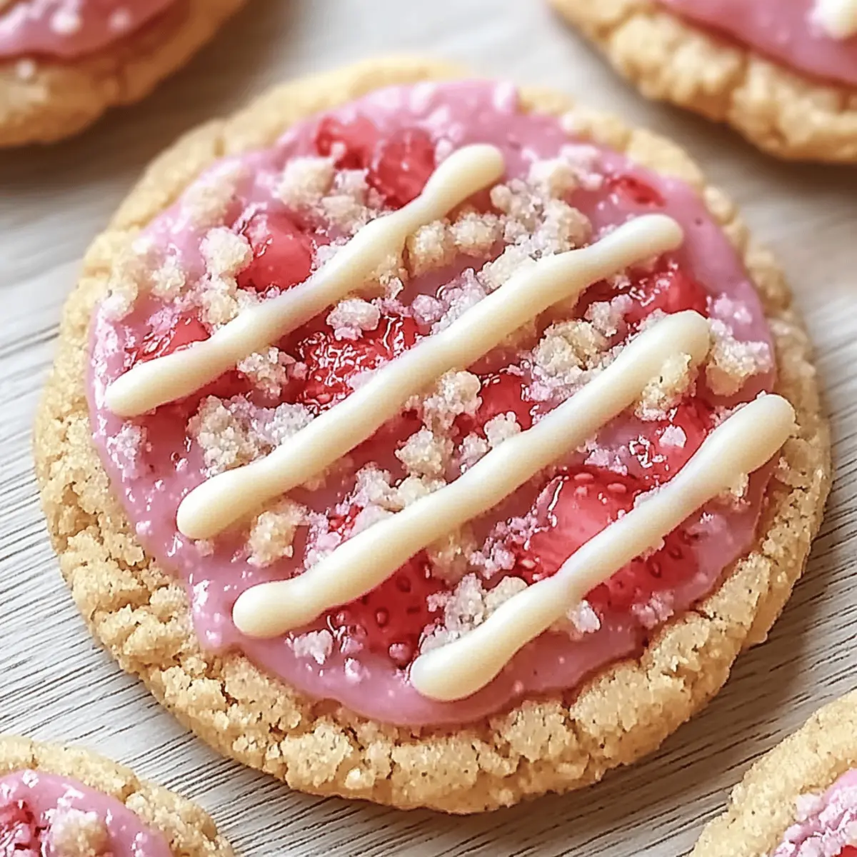 Strawberry Crunch Cookies