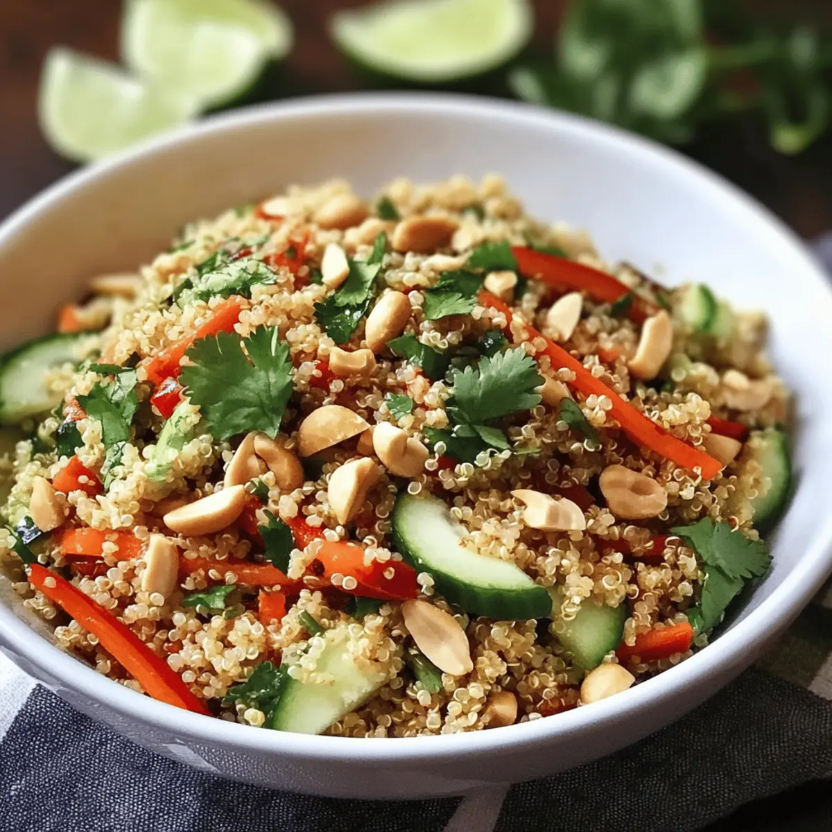 Thai Quinoa Crunch Salad