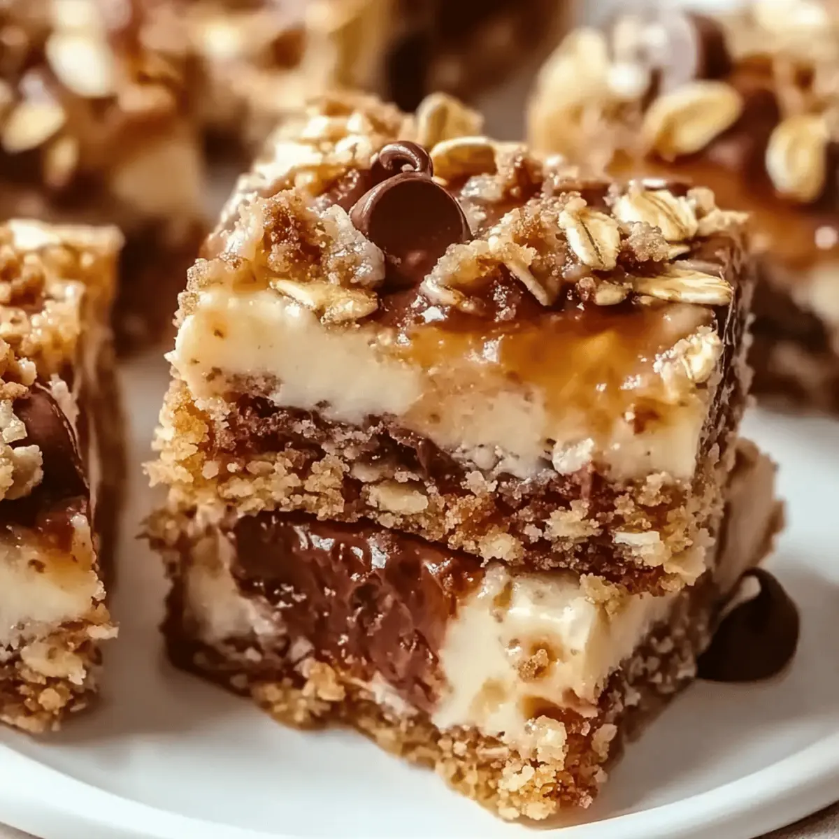 Caramel Apple Cheesecake Bars