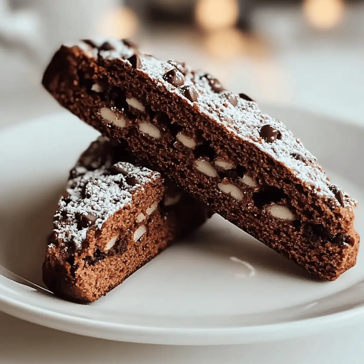 Chocolate Espresso Biscotti