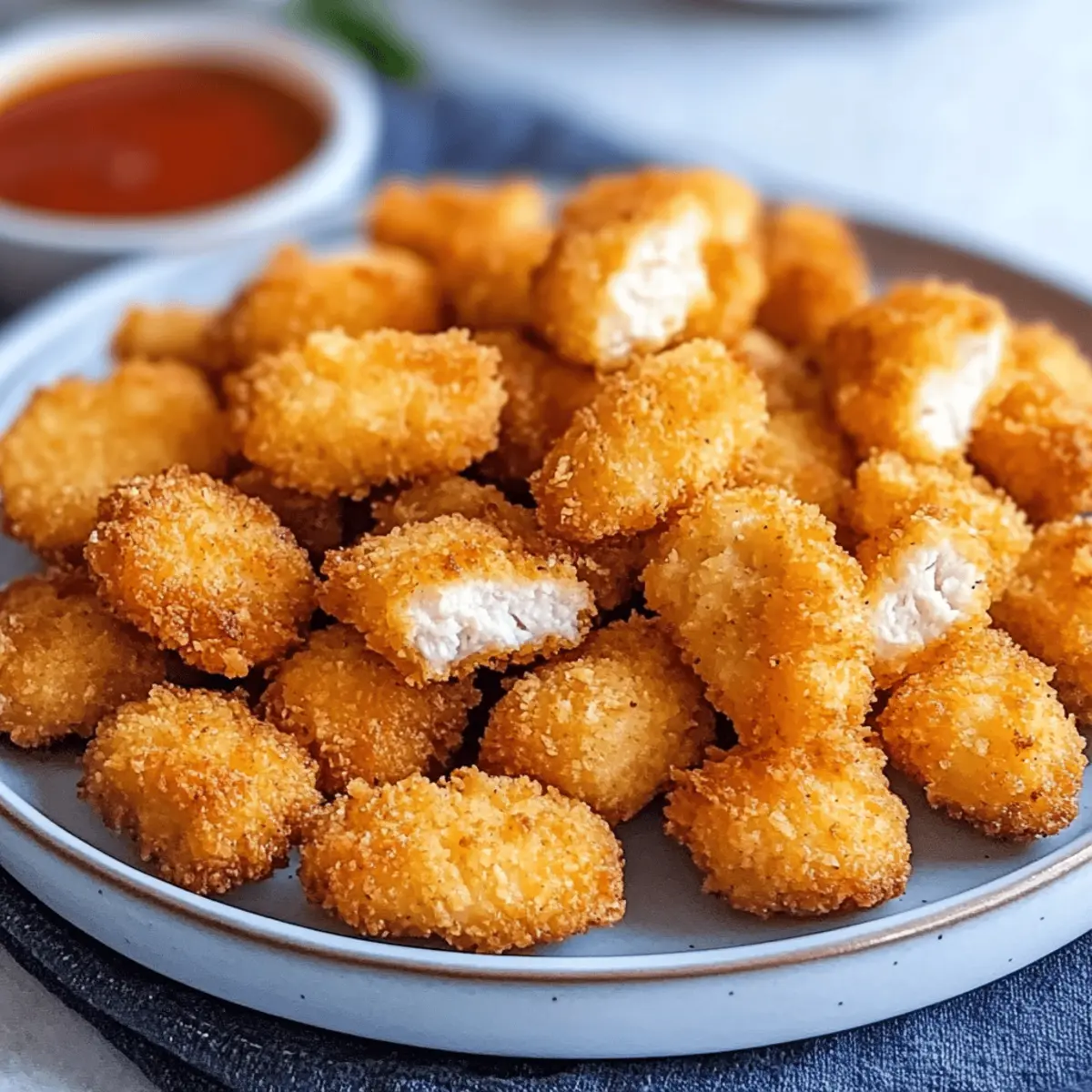 Crispy Air Fryer Chicken Nuggets