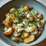 Crispy Smashed Potato Salad