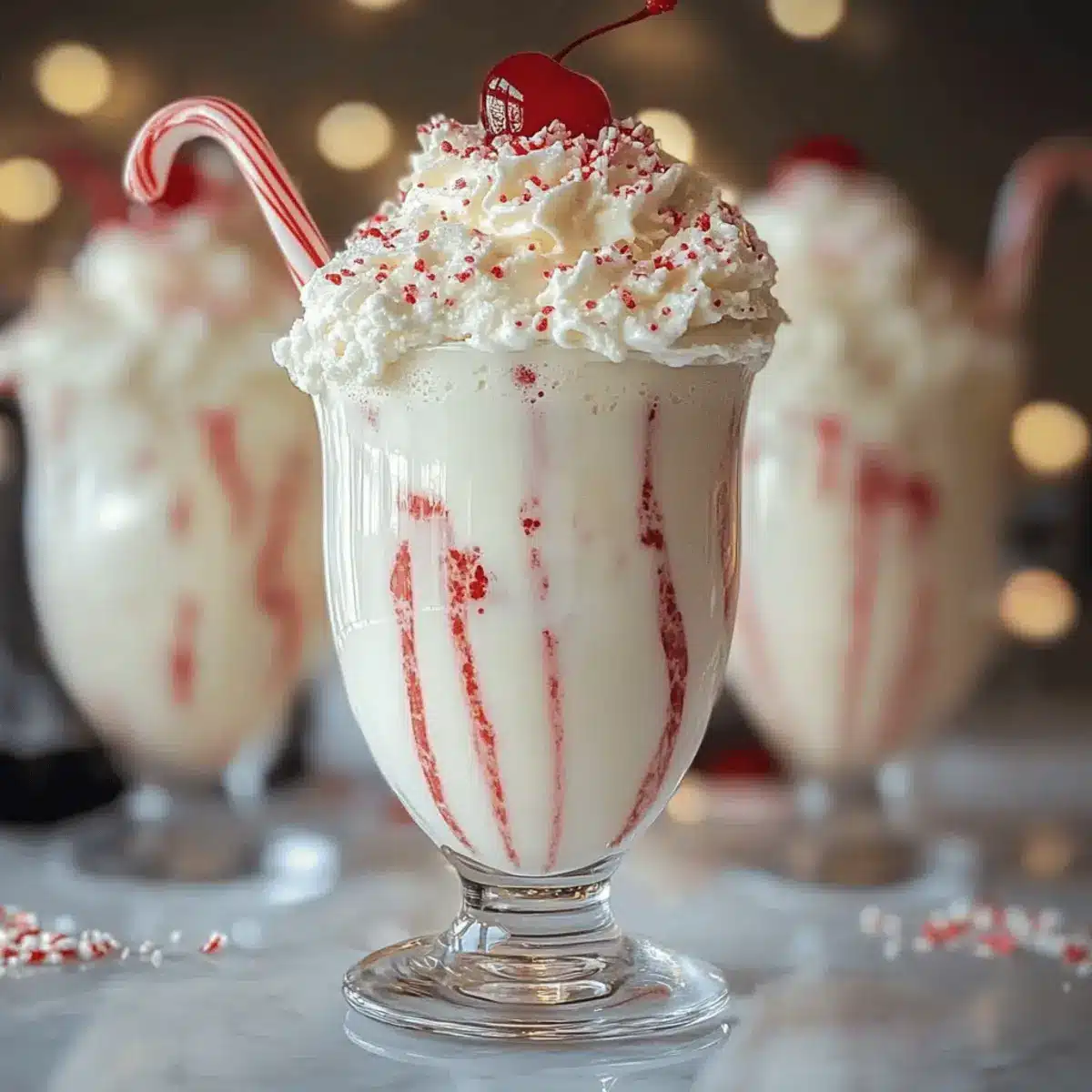 Festive Peppermint Christmas Float