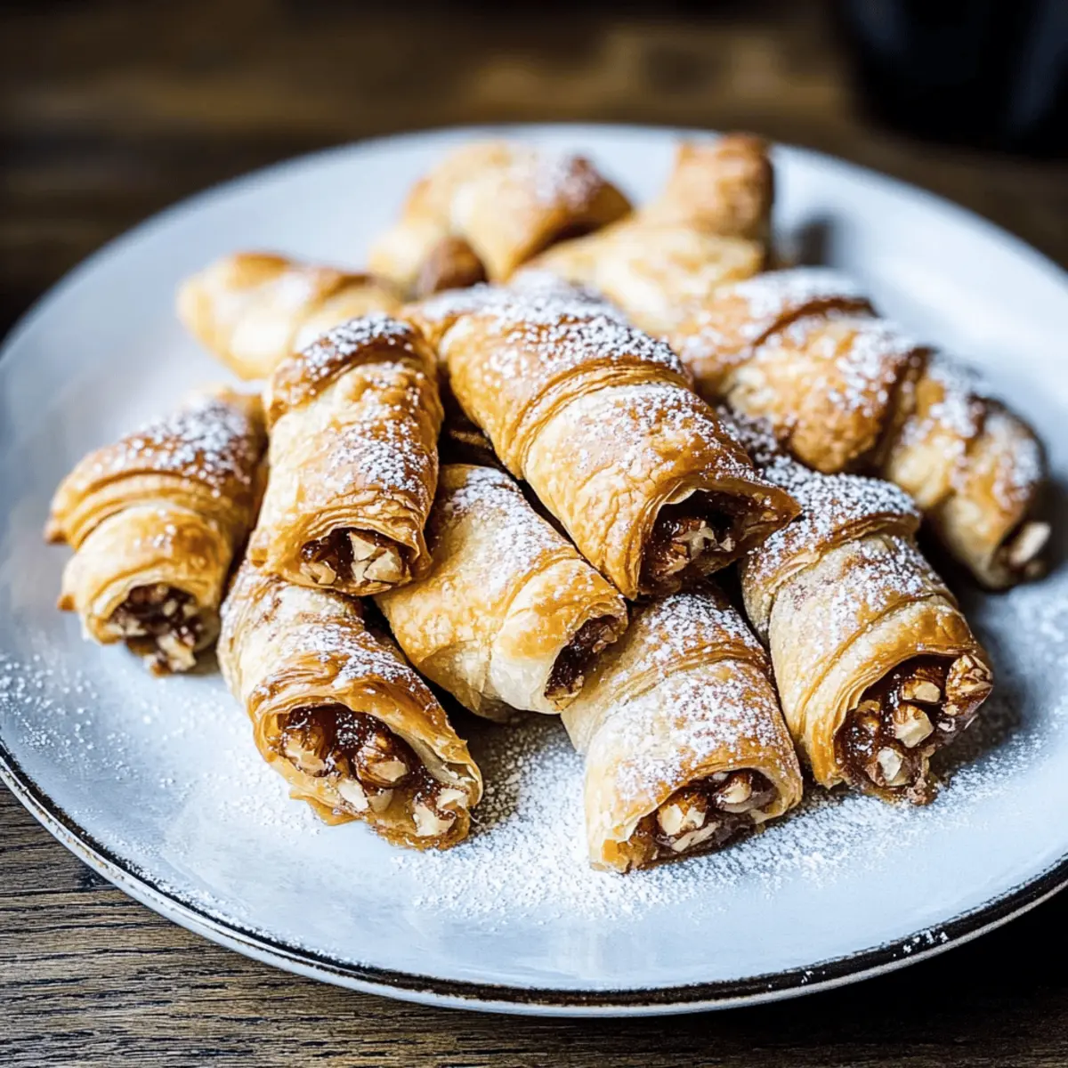 Honey, Cinnamon and Walnut Rugelach