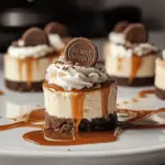 Mini Rolo Cheesecake Bites