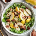 Pear Salad with Balsamic and Walnuts