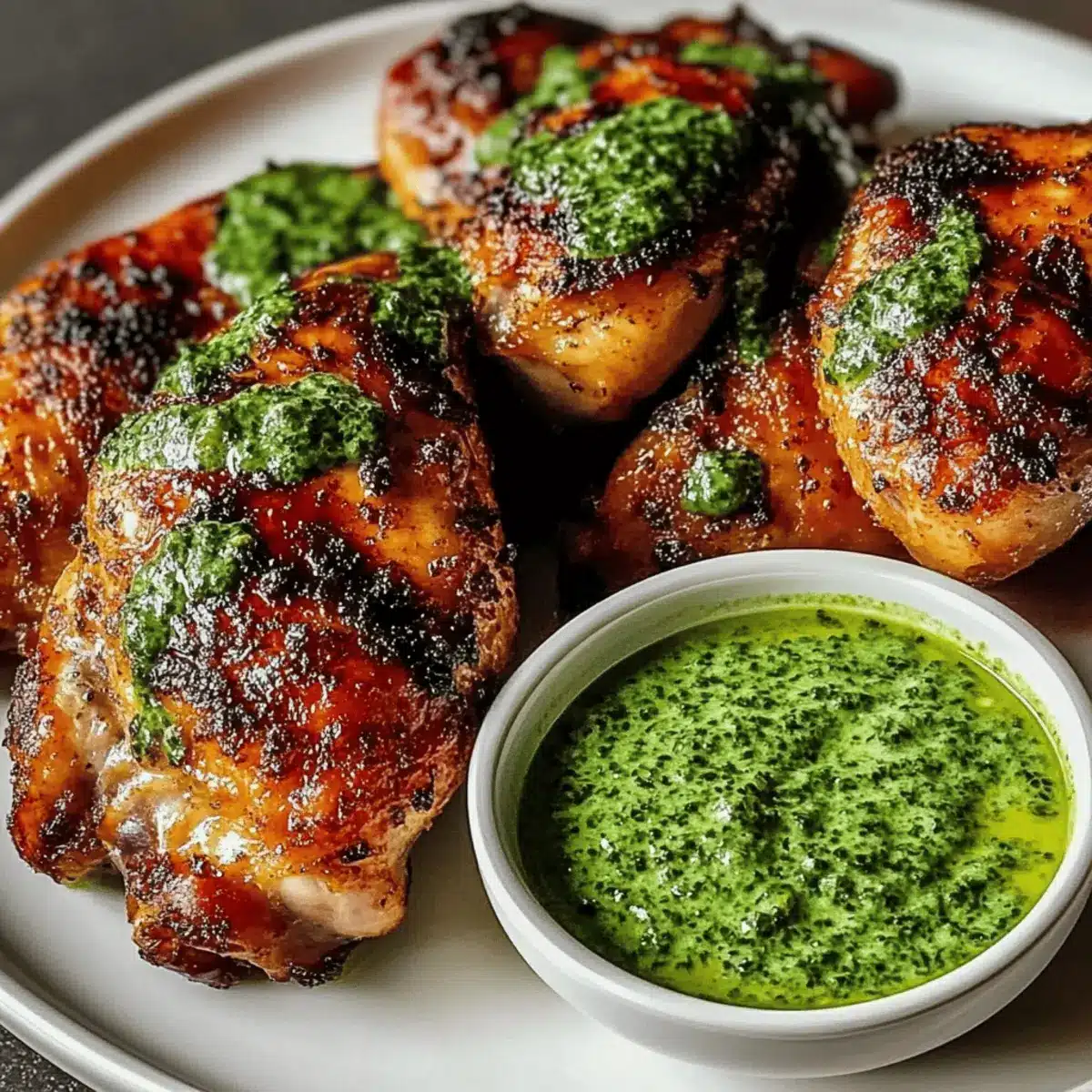 Peruvian Chicken Green Sauce