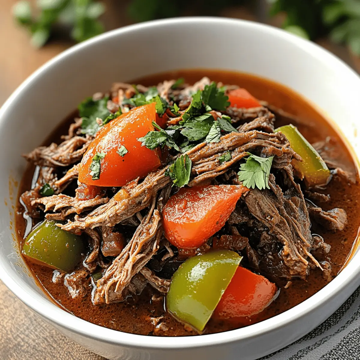 Shredded Cuban Beef