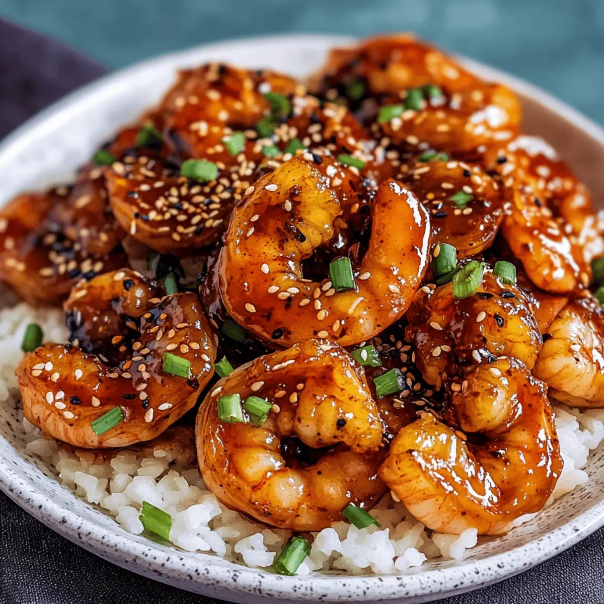 Sweet & Spicy Gochujang Shrimp