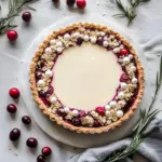 White Chocolate Cranberry Tart