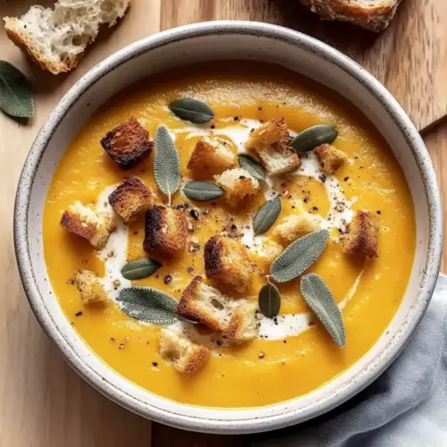 Sage Roasted Butternut Squash Soup