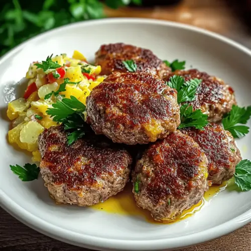 Authentic German Frikadellen