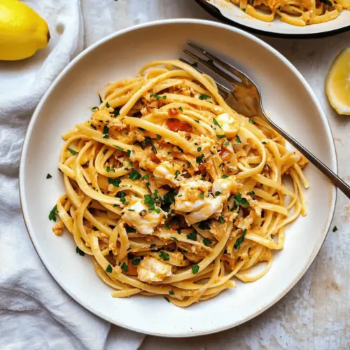 Crab Linguine
